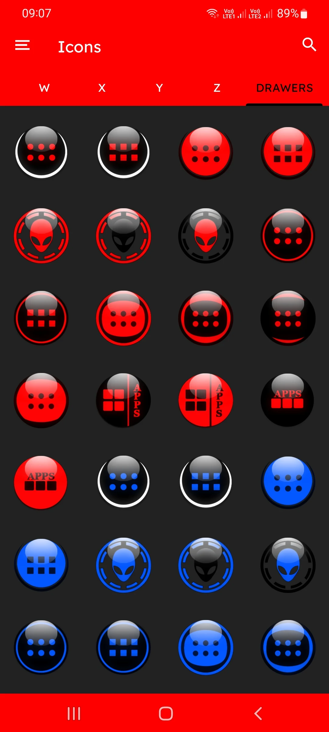 Purple Pixl Glass Icon Pack screenshot
